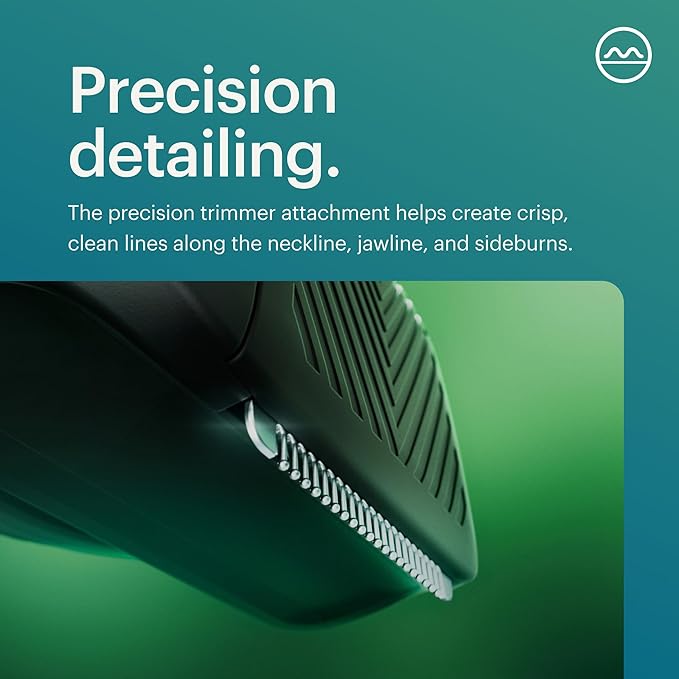 MANSCAPED® The Chairman™ Plus Replacement Precision Trimmer Blade - Ultra-Close Sideburn, Jawline, Neckline Facial Hair Blade for Men's Face Shaver, Magnetic Head Attachment (1-Pack)