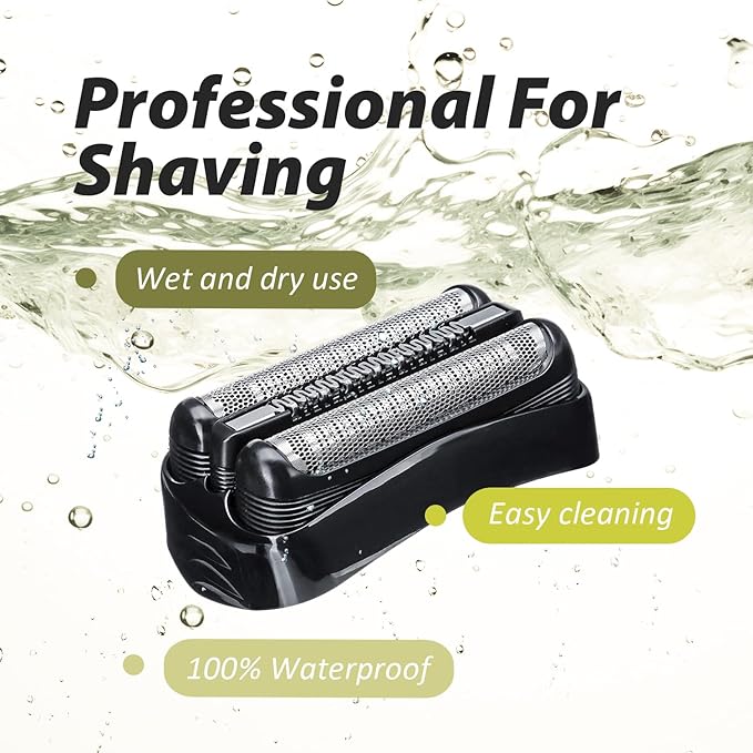 2Pack 21B Series 3Shaving Replacement Head, Foil & Cutter Razor Head Suitable for All S3 Shaver Replacement Heads, Compatible with 3040s 300s, 310s, 320s, 3050cc 360s 370cc-4, 3090cc Etc.