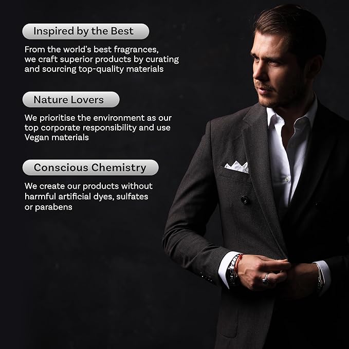 GENTLEMAN | Men's Fragrance | Perfume for Men | Citrus top note | 100 ml pack | 3.4 Fl. Oz. | Amber and Spicy fragrance | Gift for Men | Eau de Parfum EDP