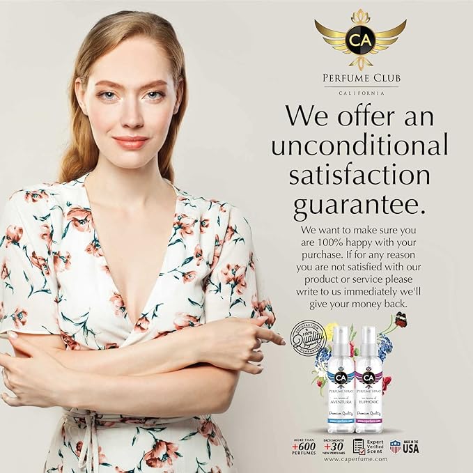 CA Perfume Eco Refill Impression of Nectarine Blossom & Honey for Unisex Floral Fruity Gourmand Long Lasting Fragrance Eau De Parfum 2 Fl Oz 60ml