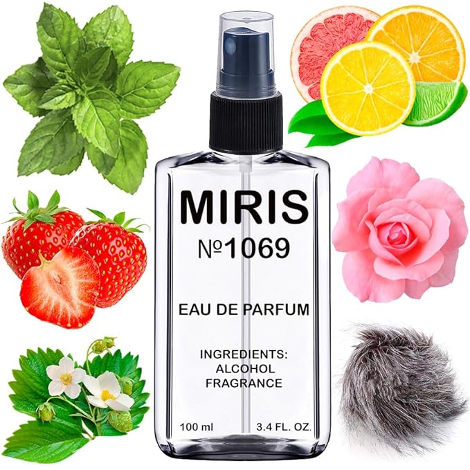 MIRIS No. 1069, Inspired by Roses Elixir, Long-Lasting Eau de Parfum for Women, Spray 3.4 Fl Oz / 100 ml