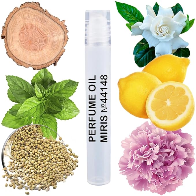 MIRIS No. 44148, Inspired by White Patchouli, Long-Lasting Perfume Oil for Women Roll-On, Rollerball 0.34 Fl Oz / 10 ml