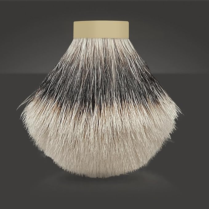 Badger Hair Shaving Brush Knot: Replacement Beard Shaving Brush Knot Head(20mm x 63mm)