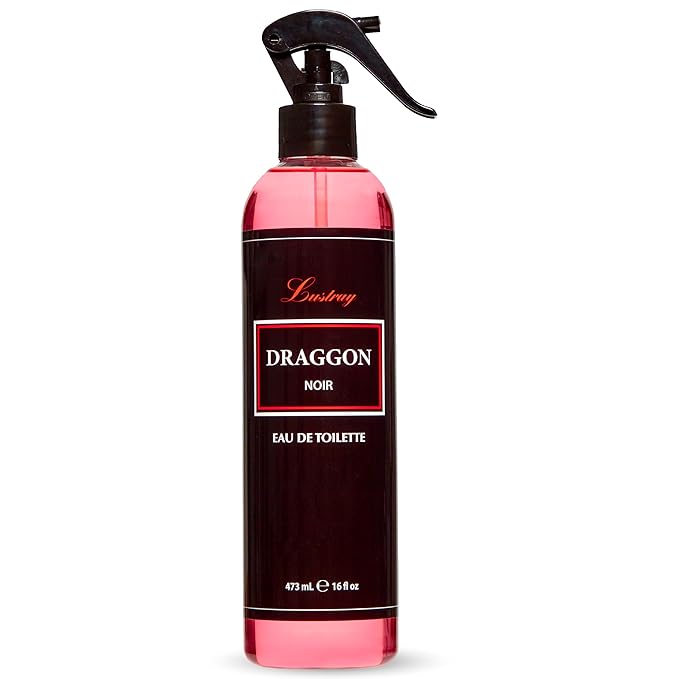 Clubman Lustray Draggon Noir Barber After Shave Spray Cologne - Eau de Toilette, Classic Aftershave Cologne, 16 fl oz