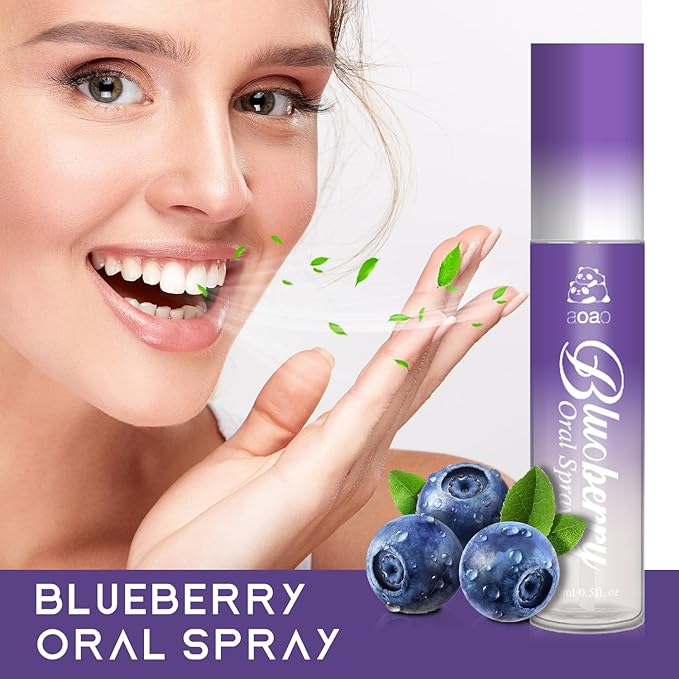 Oral Spray for Bad Breath and Dry Mouth, Mouth Spray Breath Fresheners, Sugar-Free, Fights Bad Breath for Adults, Portable Long Lasting, Dry Mouth Spray,15ml/0.5fl.oz (3Pack)