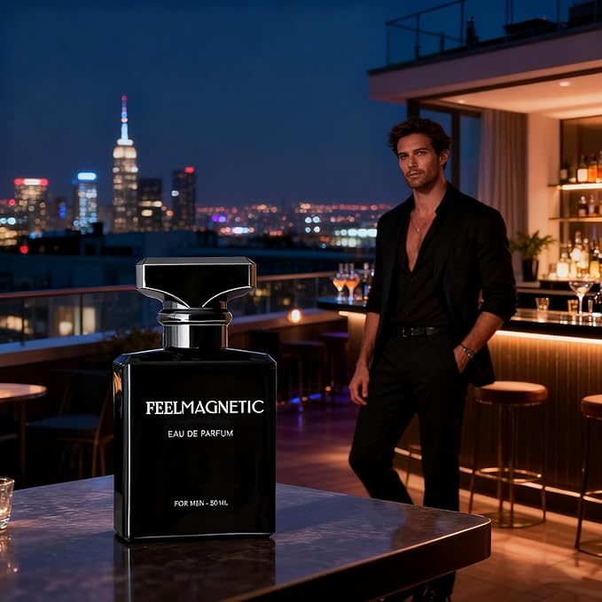 Perfume with Pheromones-Infused for Men - Long-Lasting Perfume Social Confidence 50ml (2)