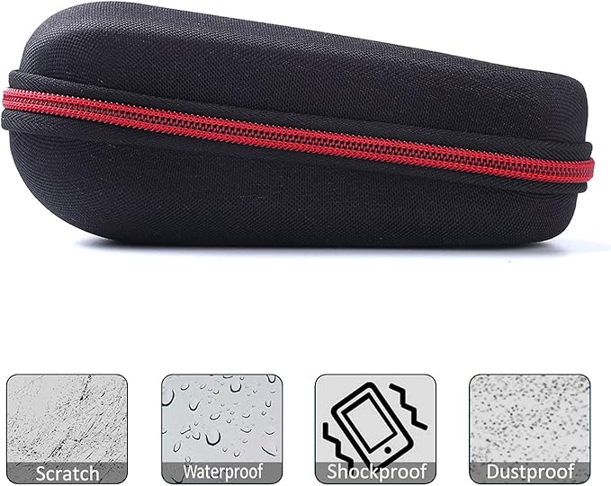 LinMei Electric Shaver Case Razor Travel Carrying Box Shaver Storage Bag Compatible with 3010s 3040s 310s 720s 790c 9030cc 9050cc Men's Electric Razor and Accessories