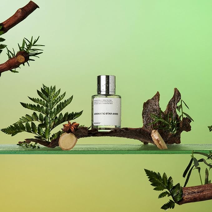 Dossier - Aromatic Star Anise - Eau de Parfum - Inspired by Luxury Perfumes - Pure Infused - For Men - Fragrance 1.7 Fl 0z (Spray 50ml)
