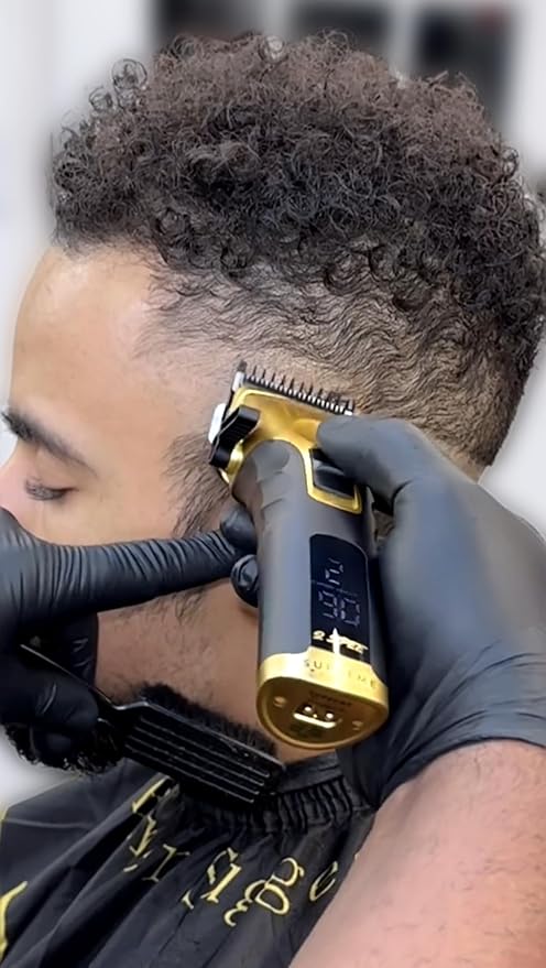 Supreme Trimmer 2Spee STC922 – Professional Cordless Hair Clipper with Removable Blade | 210 Min Runtime, 2-Speed Motor, Digital Display, Smooth Lever & Color Coded Guards