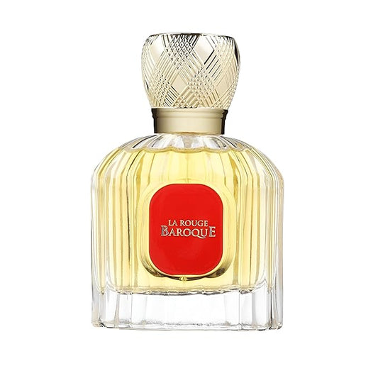 Maison Alhambra La Rouge Baroque – Floral, Woody, Amber, Musky – Eau de Parfum Long-Lasting Fragrance for Unisex, 3.4 Ounce / 100 ml
