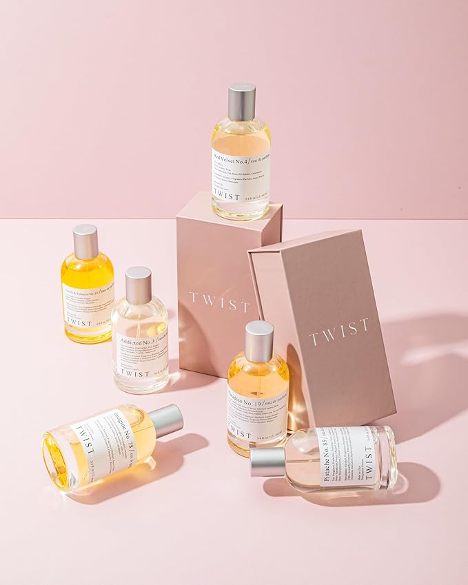 Twist - Vanilla & Tobacco No. 12 - Eau De Parfum Inspired by T. Ford Tobacco Vanille, Long-Lasting Perfume for Women & Men, Paraben Free, Vegan, Clean Ingredients, Unisex - 100 ml | 3.4 fl. oz.