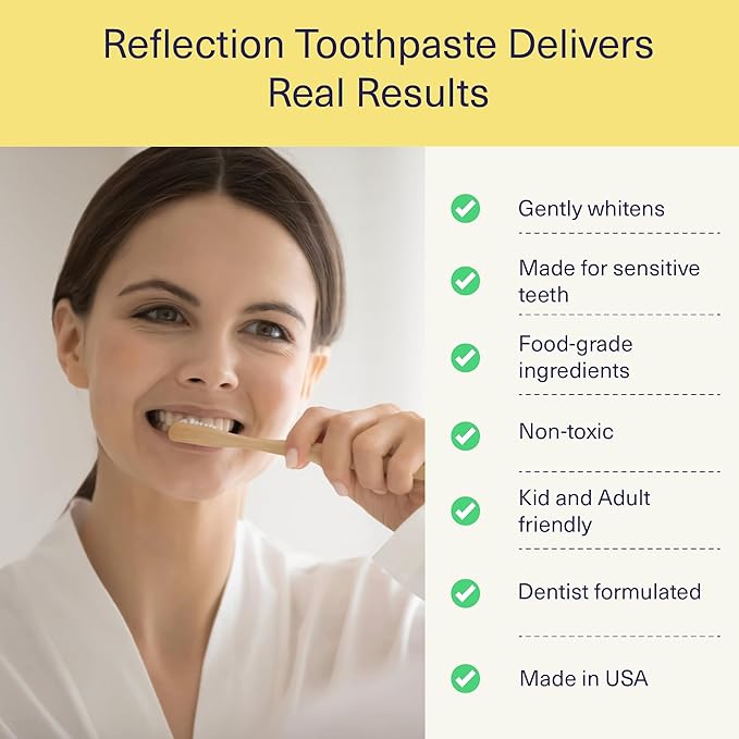 ELIMS Travel Size 10% Nano-Hydroxyapatite Toothpaste Fluoride Free - Xylitol Remineralizing Toothpaste for Whitening Sensitive Teeth - Orange Pineapple Mint Toothpaste for Adults & Kids 1oz