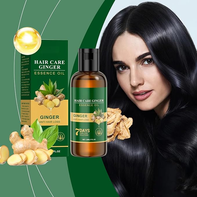 Ginger Hair Care Liquid, 2025 Hair Conditioner, Gentle Moisturising Hair, Hair Conditioner for Regrowth & Loss Treatment, Thickness in Thinning Hair and Hair Loss