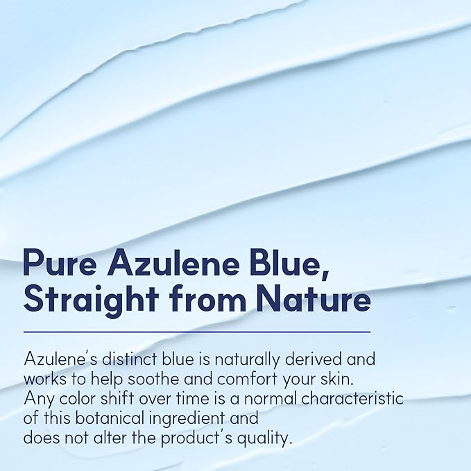 AFTERLAB Azulene CICA Calming Cream, Sensitive Skin Moisturizer for Men & Women, Soothing Hydration for Redness-Prone Skin, After-Shave Comfort, 2.7 fl.oz/ 80ml
