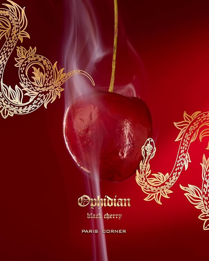 Paris Corner Ophidian Black Cherry EDP Unisex Eau de Parfum Fragrances Scent Unisex 3.4 Fl Oz Perfumes | Long Lasting Fruity Woody Perfume with Burning Cherry, Raspberry & Tonka Bean