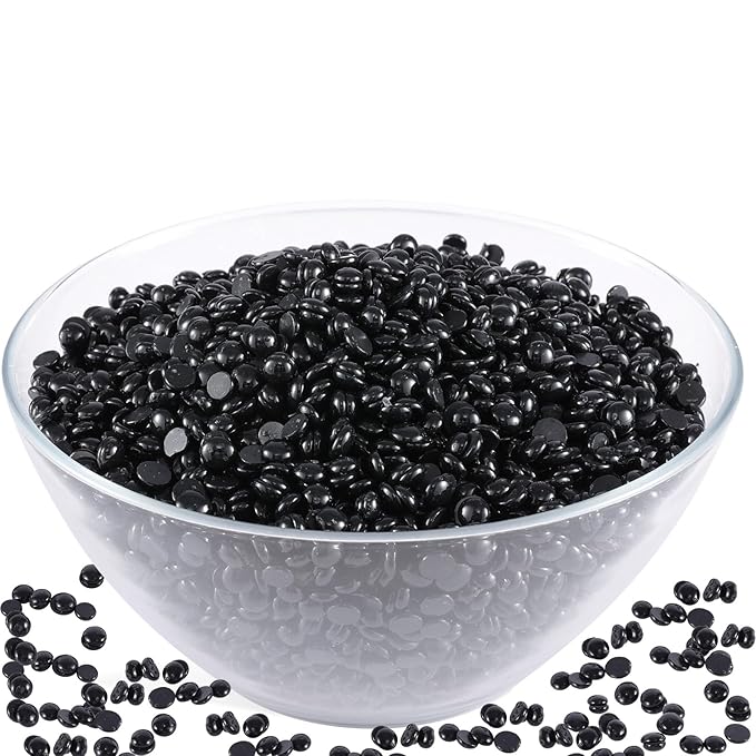Smooth Hard Wax Beads Bulk - Professional Hair Removal Wax Kit for Coarse Hair & Sensitive Skin - Low Temperature, Painless Brazilian, Bikini, Face, Body Home Use (5lbs, Natural Pearl)