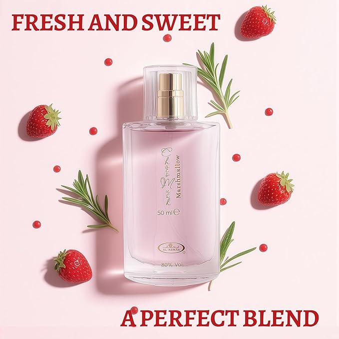 Marshmallow Women’s Cologne - Fresh & Fruity with Eau De Toilette a Hint of Sophistication,Long-Lasting Scent Perfume for Women Elegant Bottle 3.4 Fl Oz Fragrance for Refined Occasions2