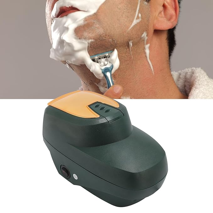 ZJchao Hot Lather Machine for Beauty, Professional Electric Foaming Machine Large Capacity Rich Foam Shaver Latherizer for Men Face Shaving