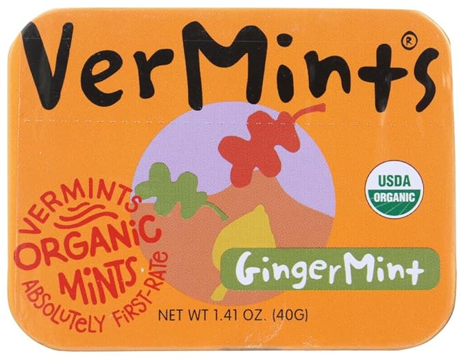 Vermints All Natural Breath Mints GingerMint - 1.41 oz