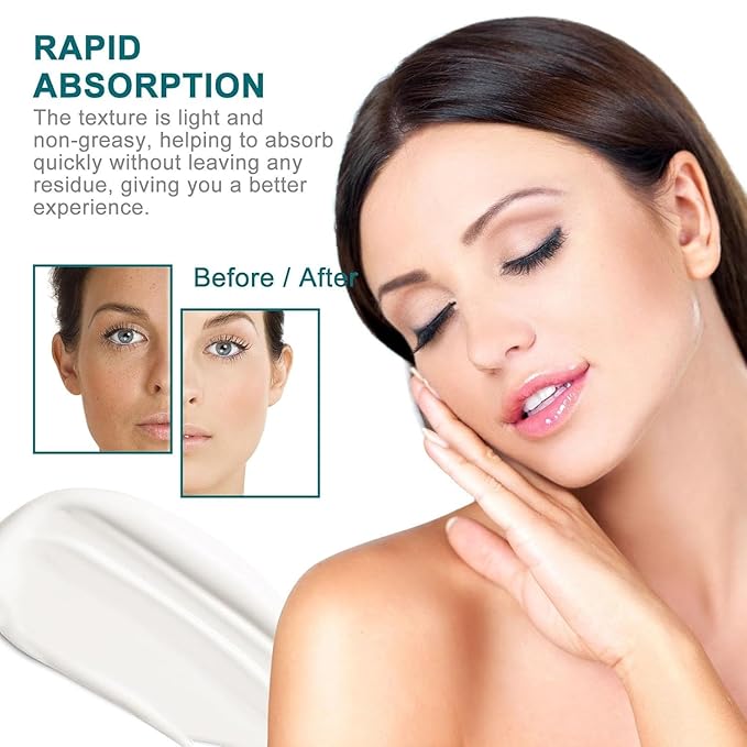Retinol Collagen Cream for Face - Anti-Aging Face Moisturizer for Face, Firming Skin Care for Neck,Reduce Fine Lines Lifting and Firming 24-Hour Facial Care For All Skin Type(1.7 fl.oz)