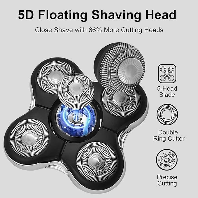 Balder Pro Replacement Head Compatible with Remington Balder Pro Head XR7000 XR1500 XR1501,5 Dual Track Shaver Heads Compatible with Remington Shaver Replacement Blade,3 Pack