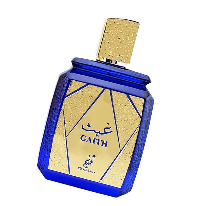 Khadlaj Gaith Eau de Perfume Spray for Men, 3.4 Ounce
