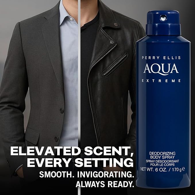 Perry Ellis Aqua Extreme 6 oz Body Spray