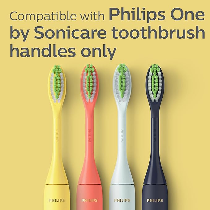 Philips One by Sonicare 2pk Brush Heads, Mango BH1022/02
