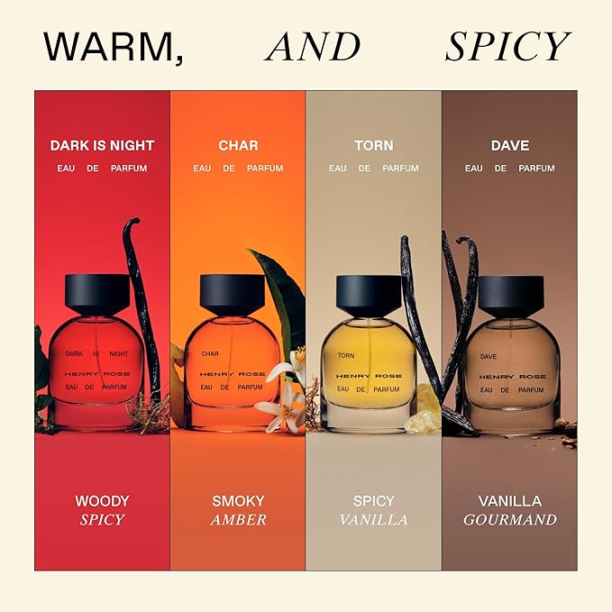 Henry Rose Travel Perfume for Women & Men - Mini Fragrance Mist with Orange Flower & Vanilla Bean - Non Toxic, Floral Perfume and Unisex Fragrance - Dave (0.27 fl oz)
