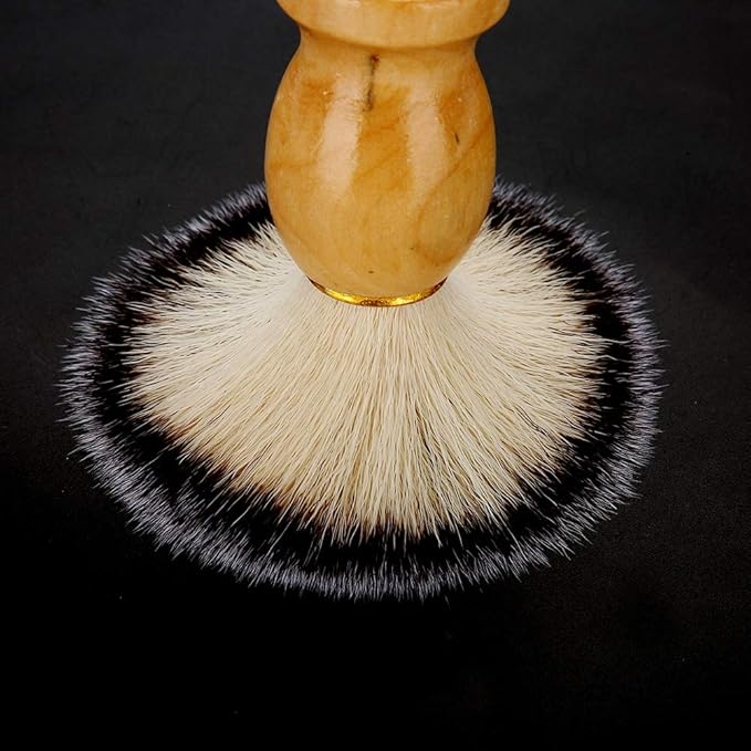 Beard Brush For Men Mens Shaving Brush,Shaving Brush Men,Fashionable Practical Shave Brush Travel Shaving Brush Shave Cream Brush,Artistic For Salon Clean Extra Beard Travel Home