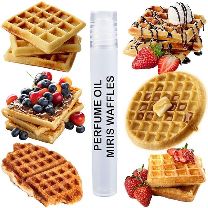 MIRIS Waffles, Long-Lasting Unisex Perfume Oil for Women & Men Roll-On, Rollerball 0.34 Fl Oz / 10 ml