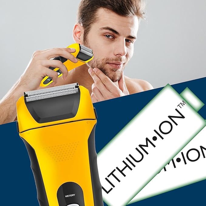 Shaver Replacement Foils, Cutters and Head, Compatible with all Wahl 7061 Series. Yellow