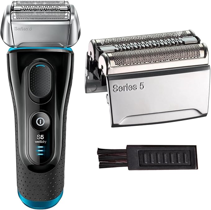 Series 5 Replacement Head 52S for Braun Electric Shaver, S5 Wet and Dry Replacement Head Compatible with Braun 5 Series Foil and Cutter 5190cc 5090 5020 (1 Count)