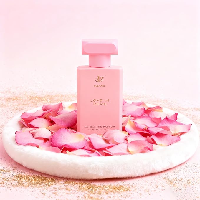Love in Rome Perfume for Women and Men, Vanilla Fruity Woody Scent, Elegant Romantic Fragrance, Long Lasting 8+ Hours Extrait de Parfum
