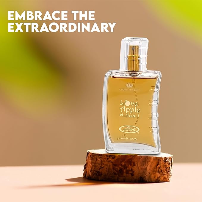 Love Apple Men’s Cologne - Fresh & Fruity with Eau De Toilette a Hint of Sophistication,Long-Lasting Scent Perfume for Men Elegant Bottle 3.4 Fl Oz Fragrance for Refined Occasions