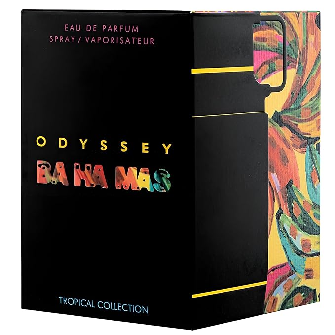 Armaf Odyssey Ba Ha Mas Tropical Collection – Fruity, Aquatic, Woody – Eau de Parfum Spray Long-Lasting Fragrance for Unisex, 3.4 Ounce / 100 ml