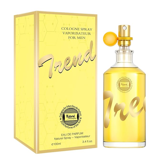 Hybrid & Company Trend Eau De Parfum For Men Vaporisateur Natural Spray 3.4 Fl Oz