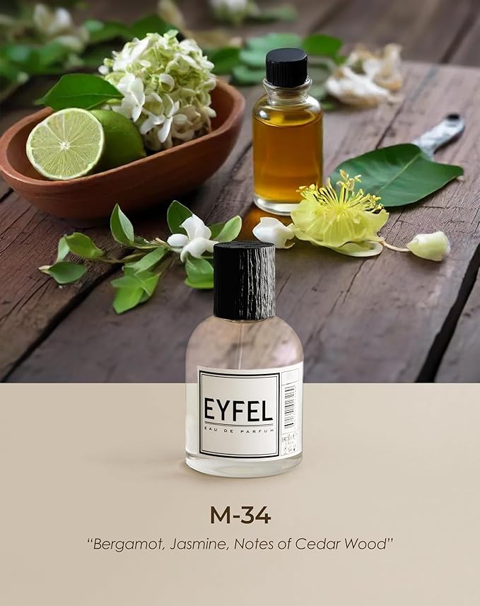 EYFEL Perfume for Men – M34 INSPIRED BY ONE – Eau de Parfum Spray – Men’s Cologne – EDP 50 ml / 1.76 FL. OZ.