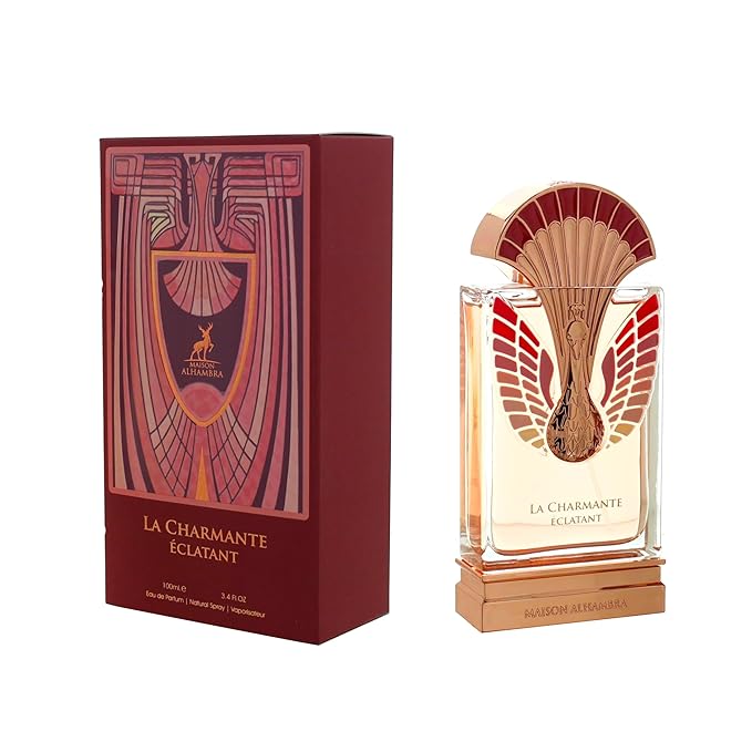 Maison Alhambra La Charmante Eclatant for Unisex Eau de Parfum Spray, 3.4 Ounce / 100 ml