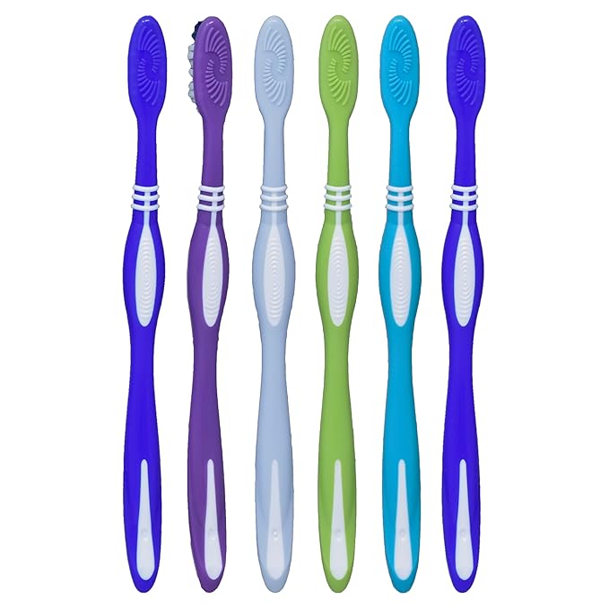 Oral-B Toothbrush Dual Clean, Soft, 6 Count