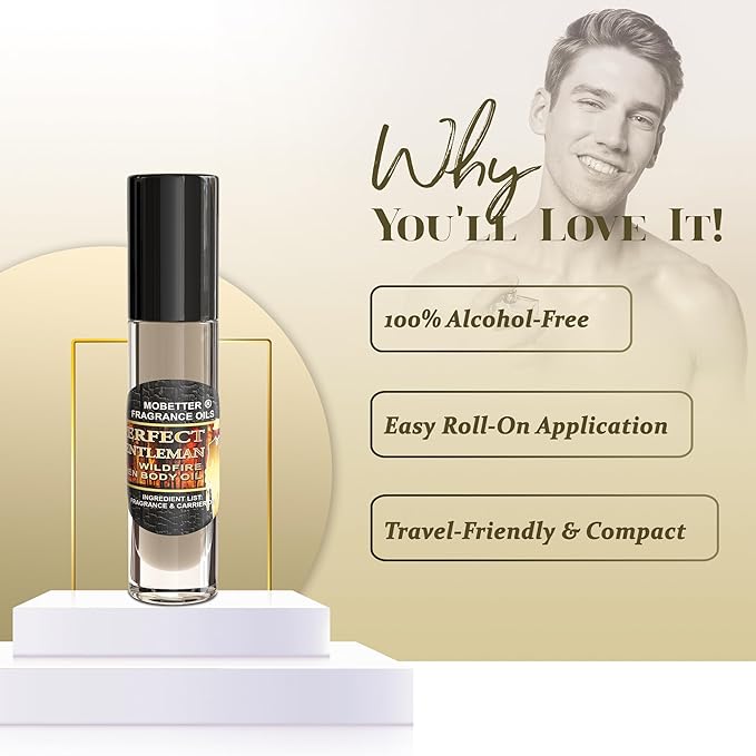 MOBETTER FRAGRANCE OILS Perfect Gentleman Wildfire Men Fragrance Body Oil