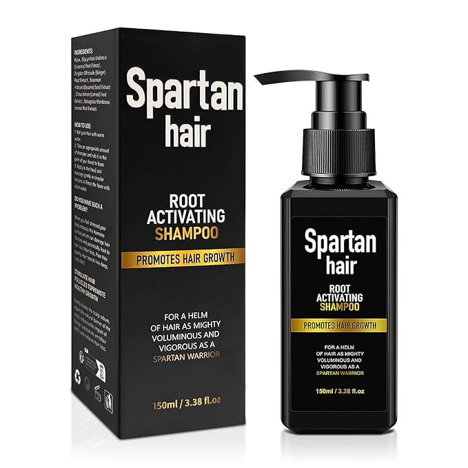 Shampoo for Men- Strengthening & Smoothing System for Thinning and Gray Hair - Adds Volume & Nourishes - Men & Women