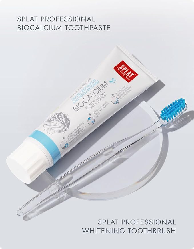 Splat Professional Series Multiple Action Toothpaste With Bioactive Calcium Enamel Restoration Tooth Sensitivity Reduction