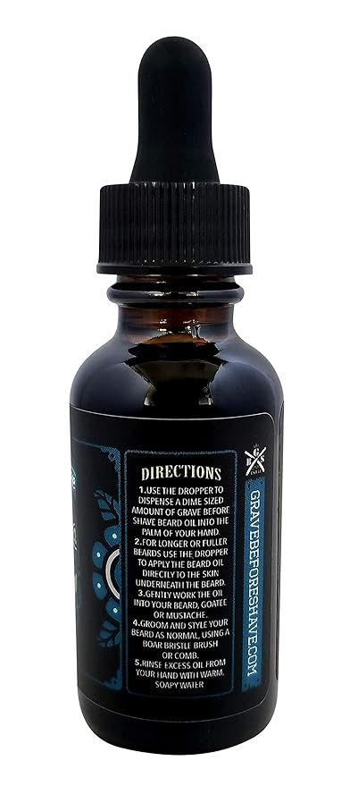 Grave Before Shave Aphrodisiac Blend Beard Oil 1oz.