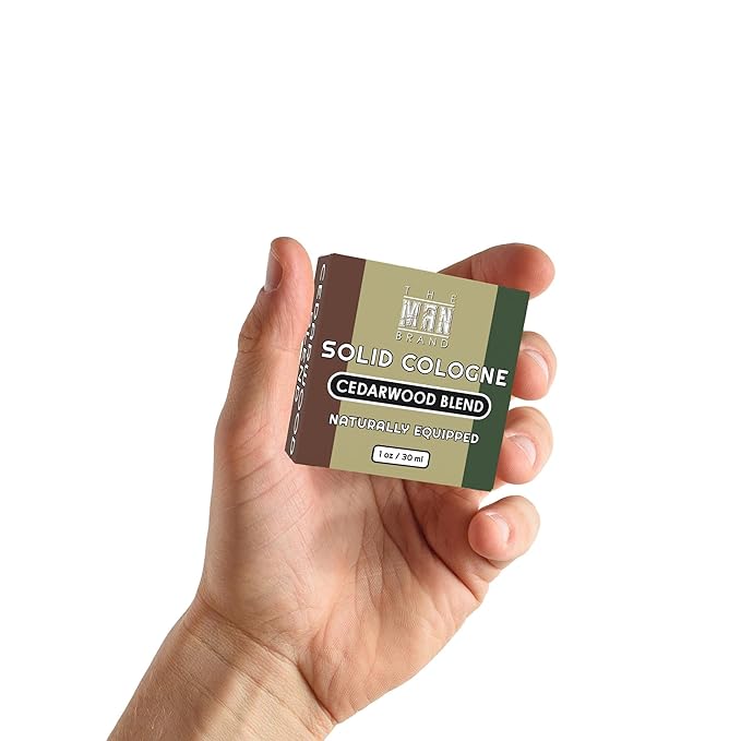 Cedarwood Blend Men's Solid Cologne, Cedarwood Blend Solid Cologne for men, 1 Ounce