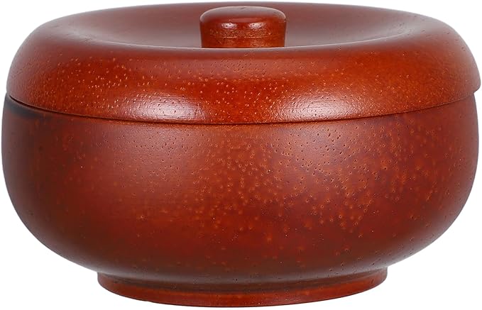 Beaupretty Wooden Shaving Soap Bowl with Lid for Men Foaming Cream Box Shaving Soap Holder Suitable for Facial Cleaning and Wet Routine
