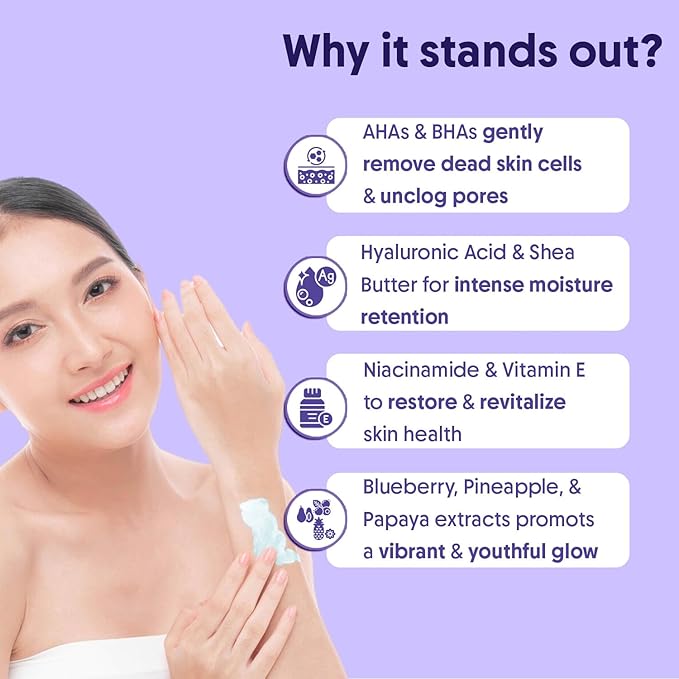 Aravi Organic De-Tan Body Lotion Combo | AHA BHA Body Lotion for Skin Renewal & SPF 50 PA++++ Sunscreen for Tan Protection | Hydrating Formula | For Men & Women | 200ml
