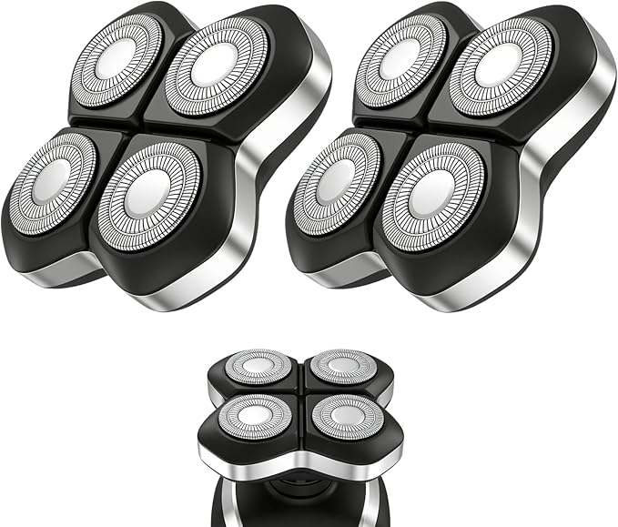 Compatibel with Freebird Pro Replacement Blades,2Pack Compatible with Freebird FlexSeries Pro Electric Head & Body Shaver,Precison and Smooth Shaving.