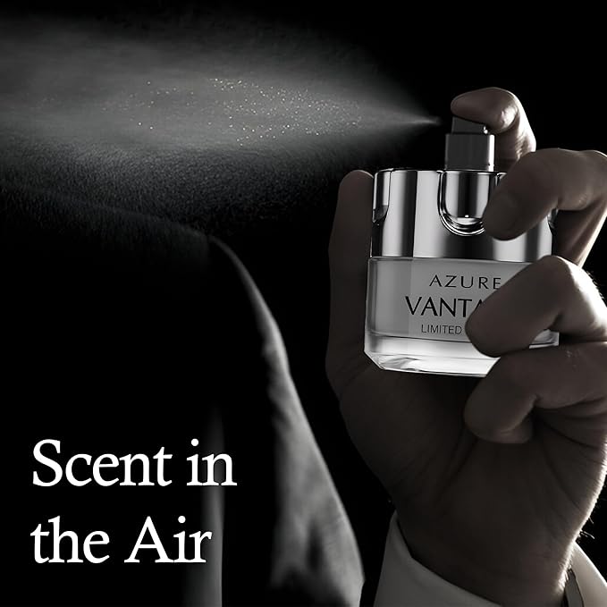 Men's Cologne Gift Set 4 Pack Azure Vantage Series - 3.4 Fl Oz Each | Vanilla Bourbon, Leather & Amber Floral Fragrance | Luxury Eau de Toilette Quartet