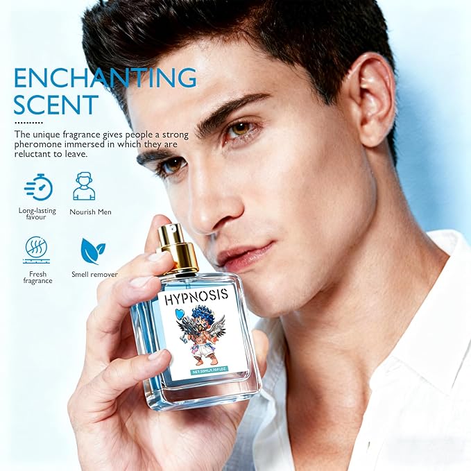 Pheromone Cologne for Men, 2026 Upgraded 2.0 Cologne for Men, Men's Fragrances, Enhance Attraction, Pheromone Perfume, Gift for Father, Boy Friend and Husband